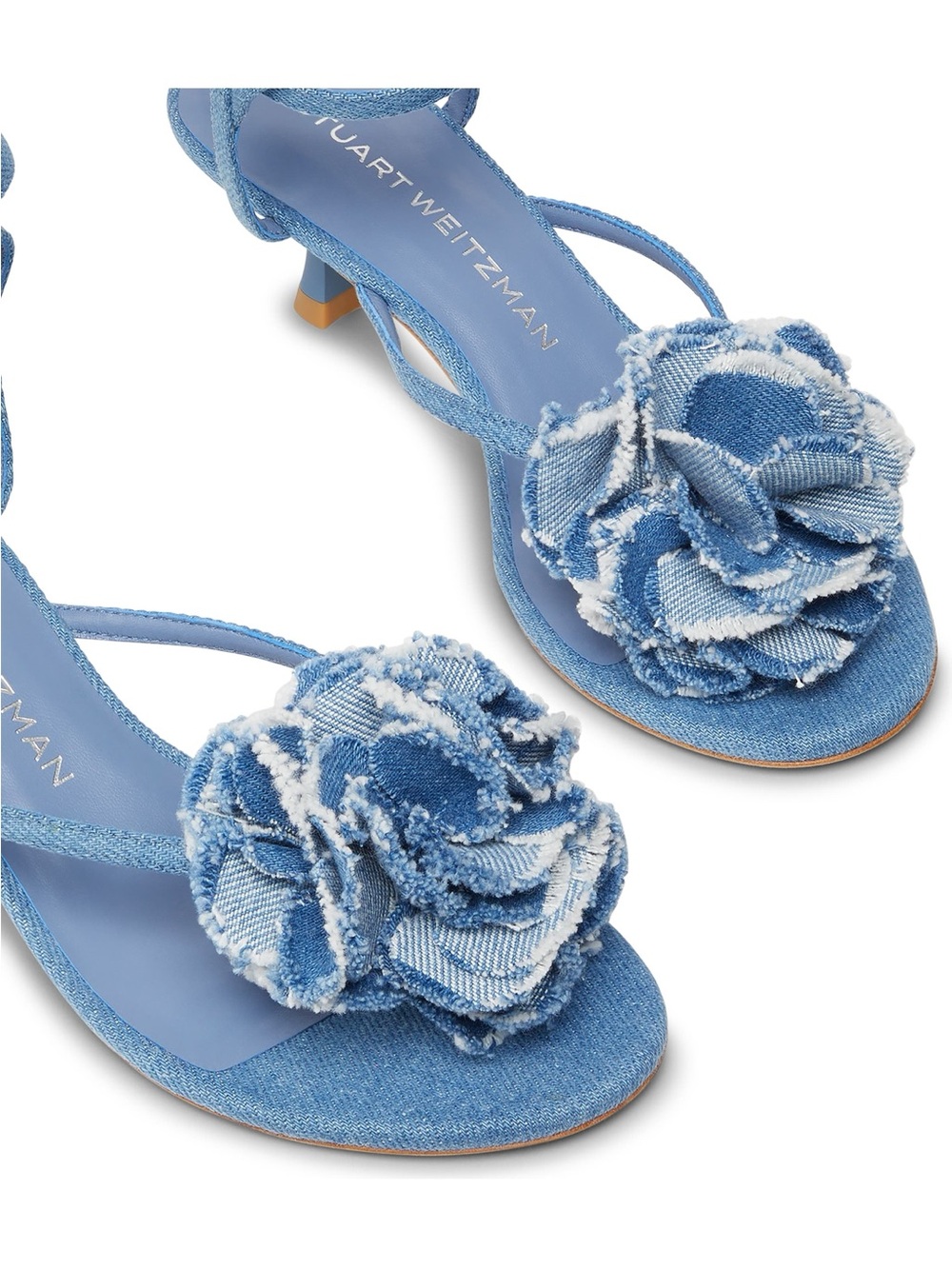 Stuart Weitzman Belize 50 Sandals Sz 7 BNWB - Picture 5 of 7